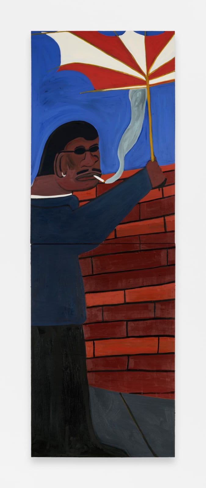 Marcus Jahmal, Day walker (Diptych), 2025