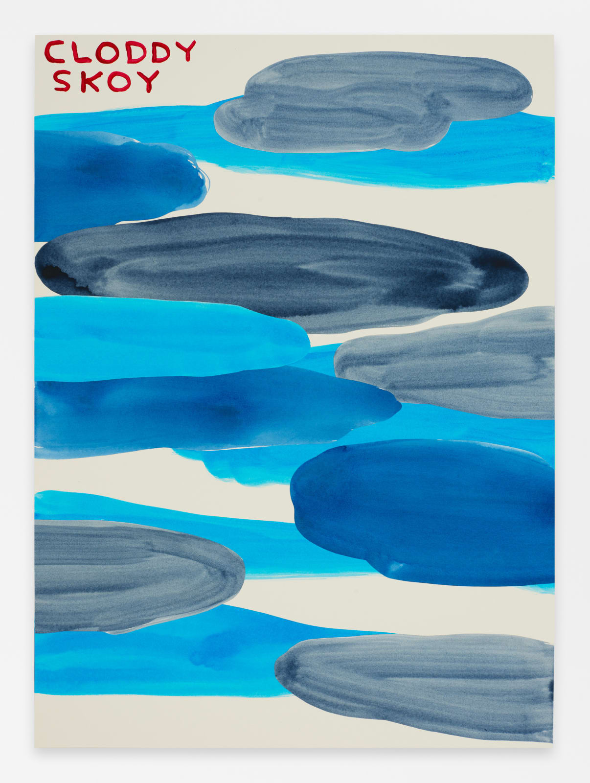 David Shrigley, Untitled (Cloddy Skoy), 2023