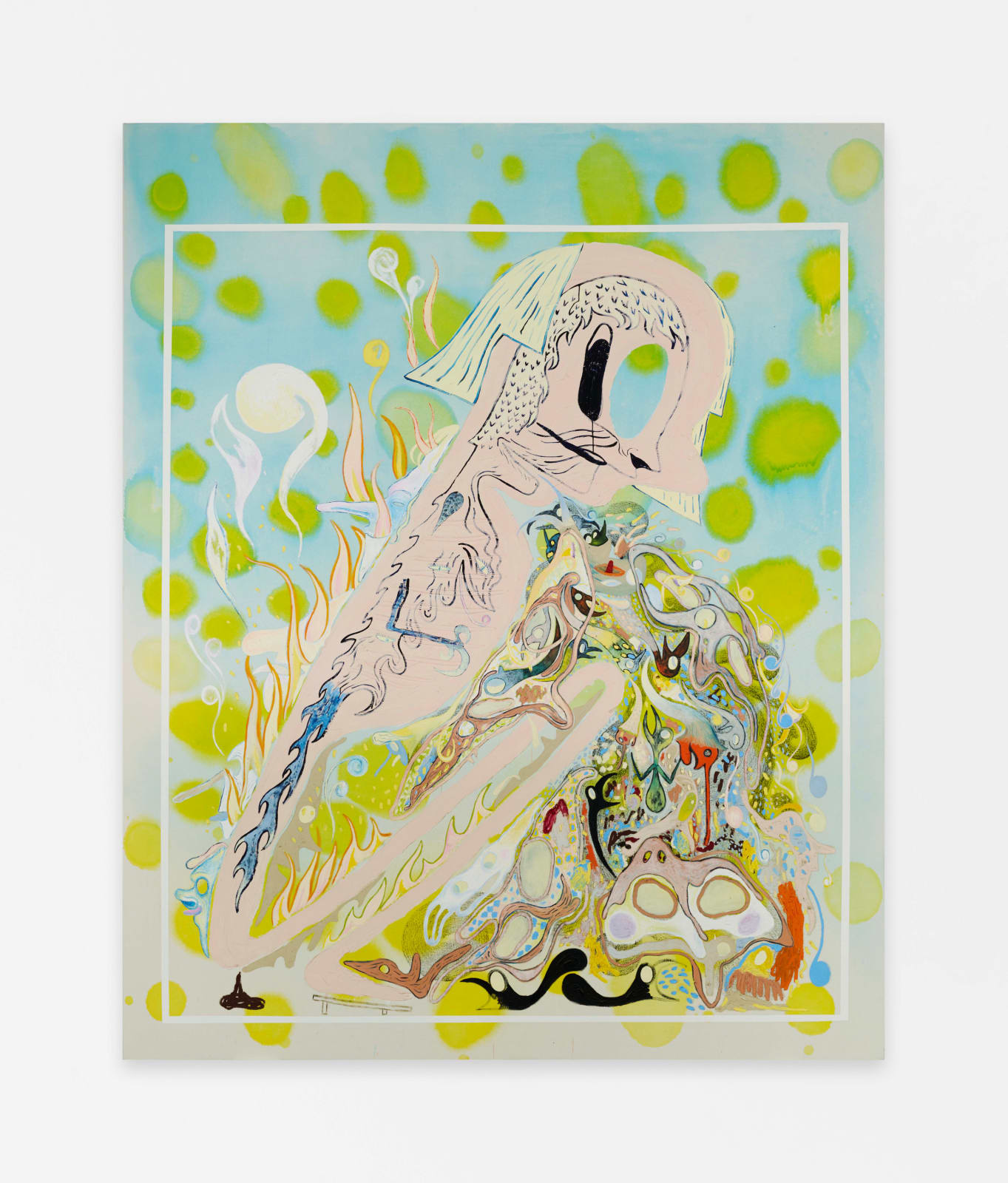 Florian Meisenberg, The smile of the beyond, 2021