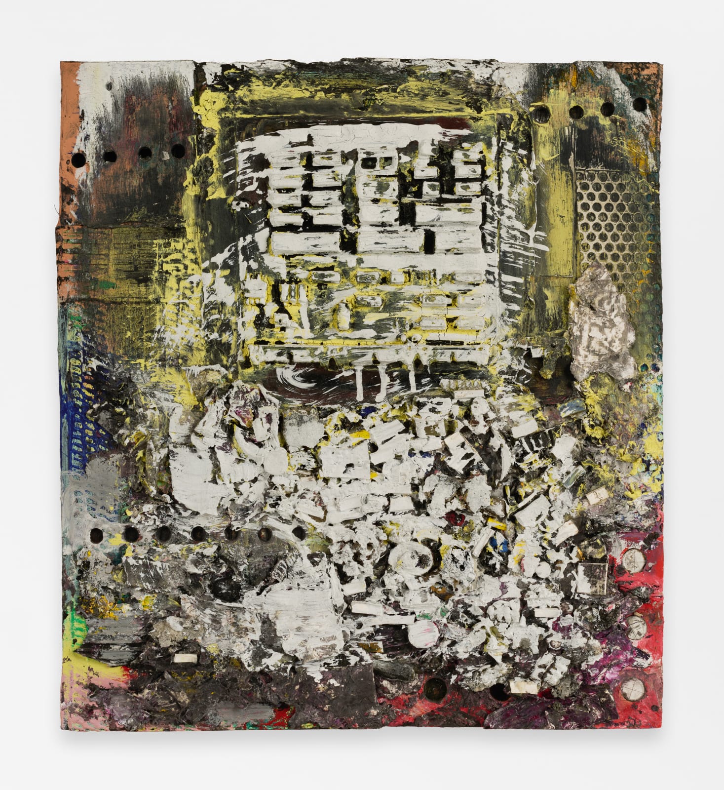 Jack Whitten, Daemon II, 1989