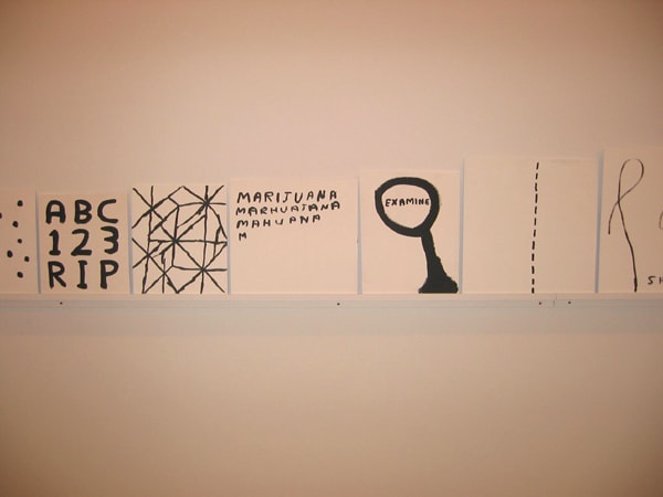 David Shrigley, Untitled (group of 30 paintings), 2005