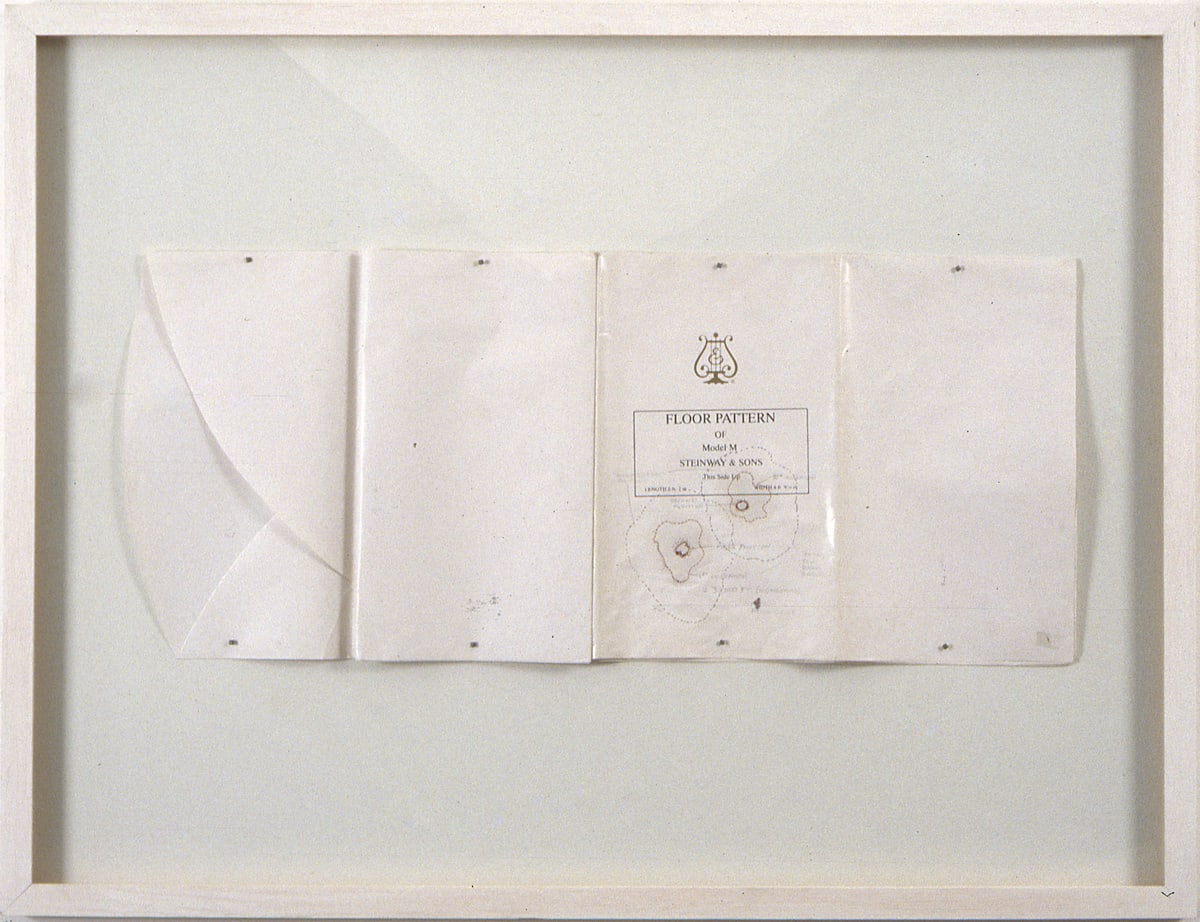 Michael Joo, Steinway with Beef Bouillon Cube Stains, 1997