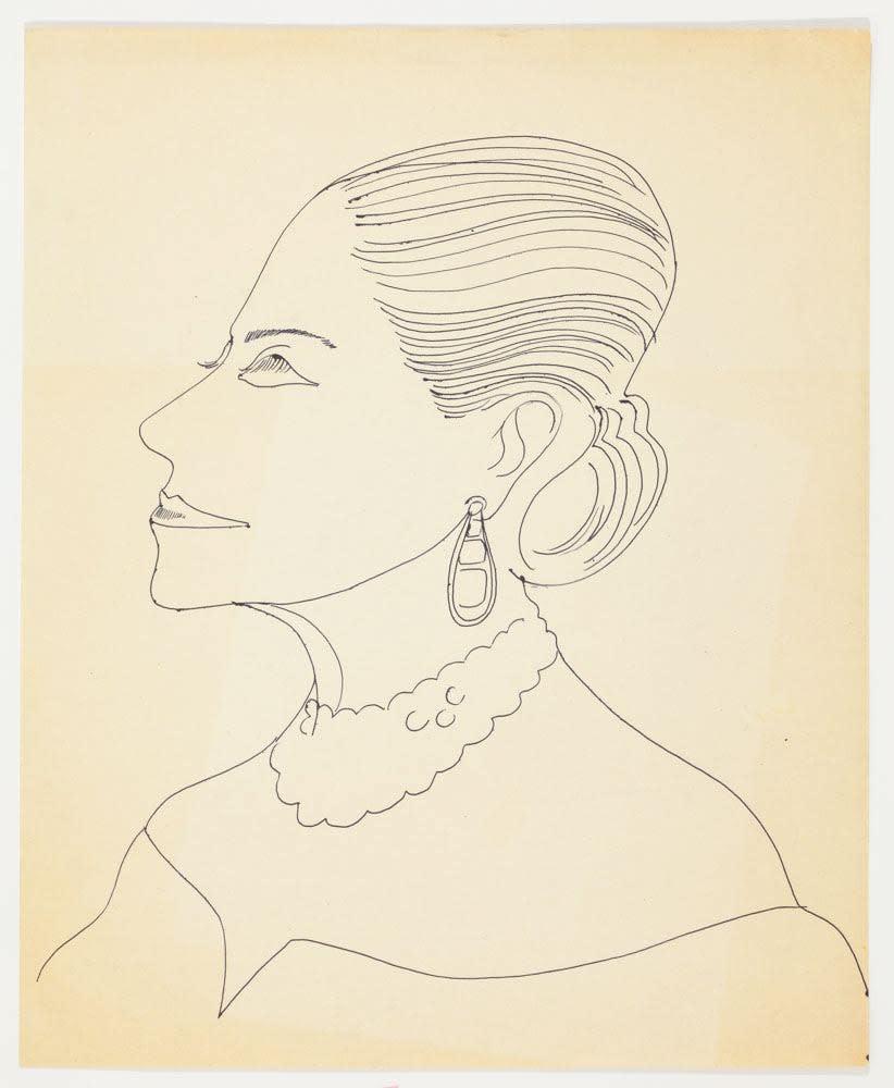 Andy Warhol, Helena Rubinstein, c. 1957