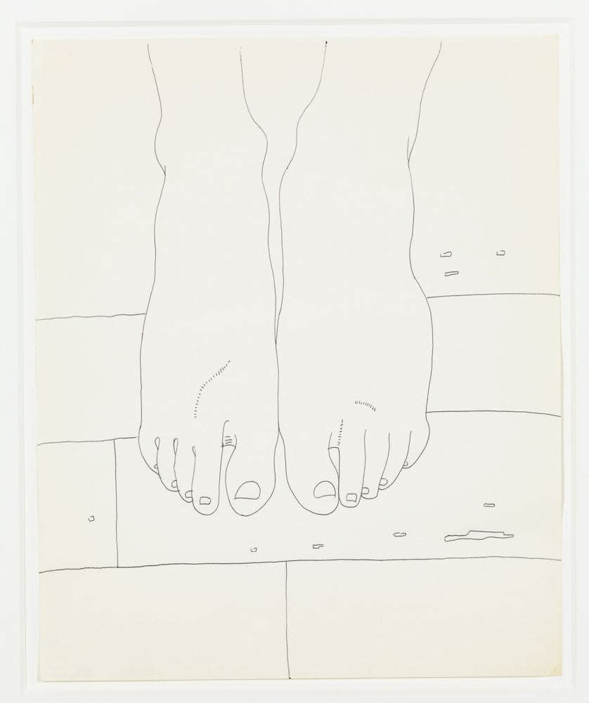 Andy Warhol, Feet, c. 1961