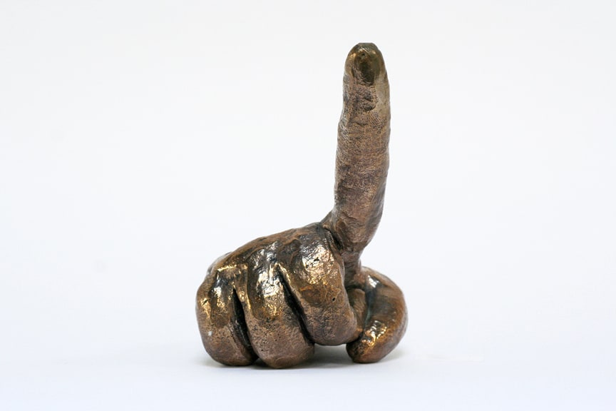 David Shrigley, Car Hood Ornament, 2010