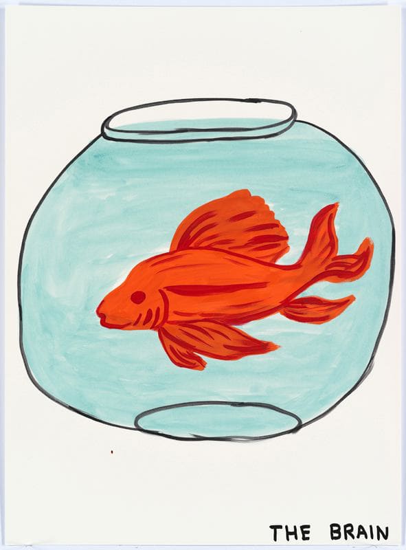David Shrigley, Untitled (The brain), 2015