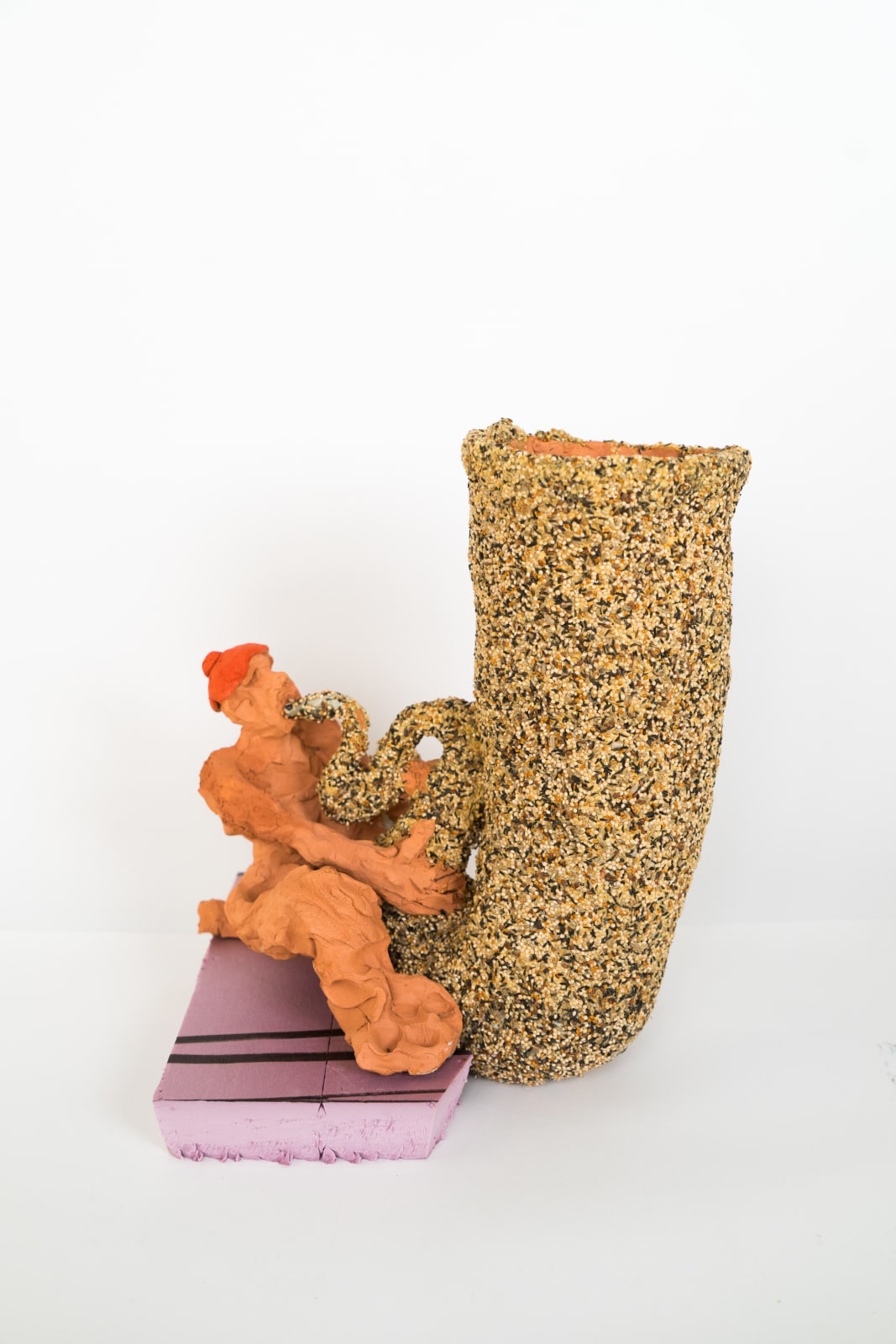 Antone Konst, Bird Song (terra-cotta), 2019