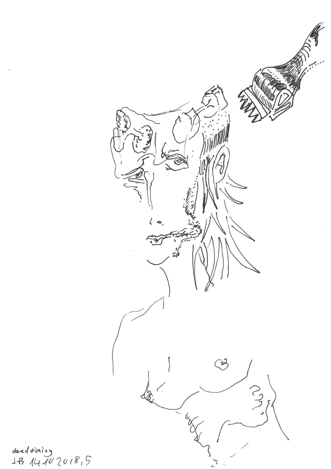 John Bock, Untitled, 2018