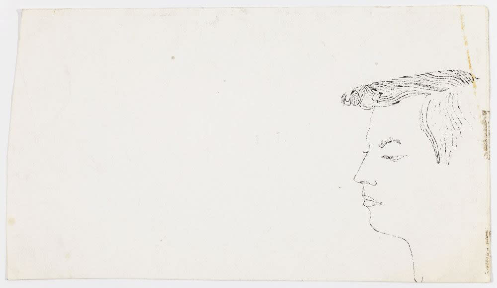 Andy Warhol, Douglas, ca. 1954