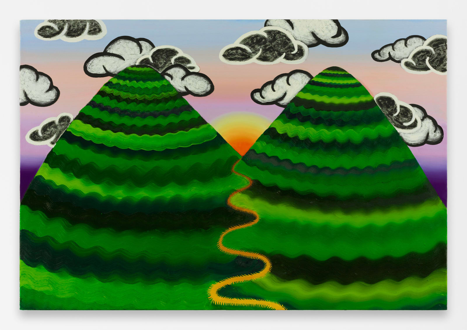 Hein Koh, The Path Between Two Hills, 2023