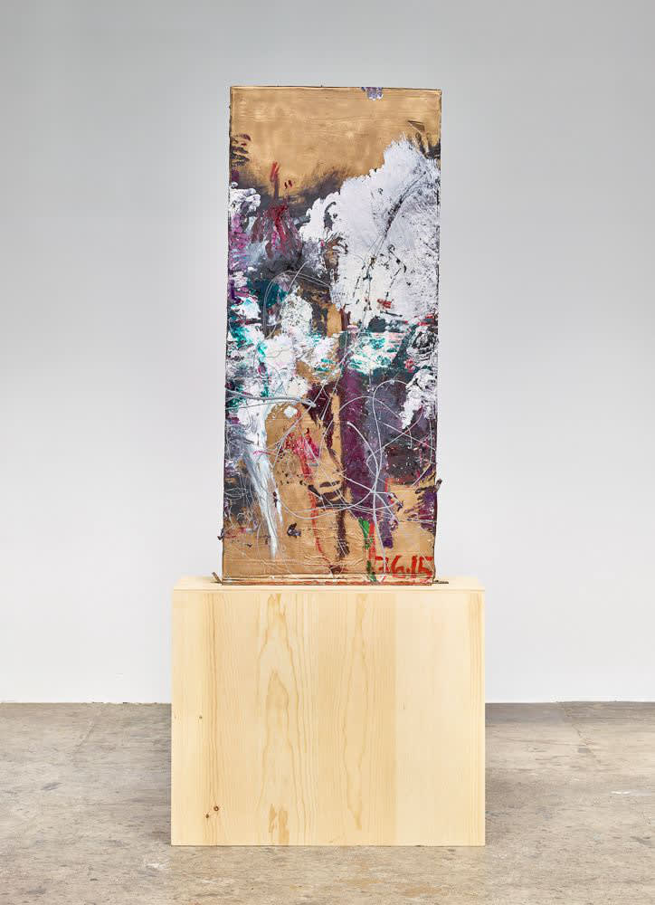 Mark Grotjahn, Untitled (Race Track Scribble, Jackson Mask M41.d), 2015