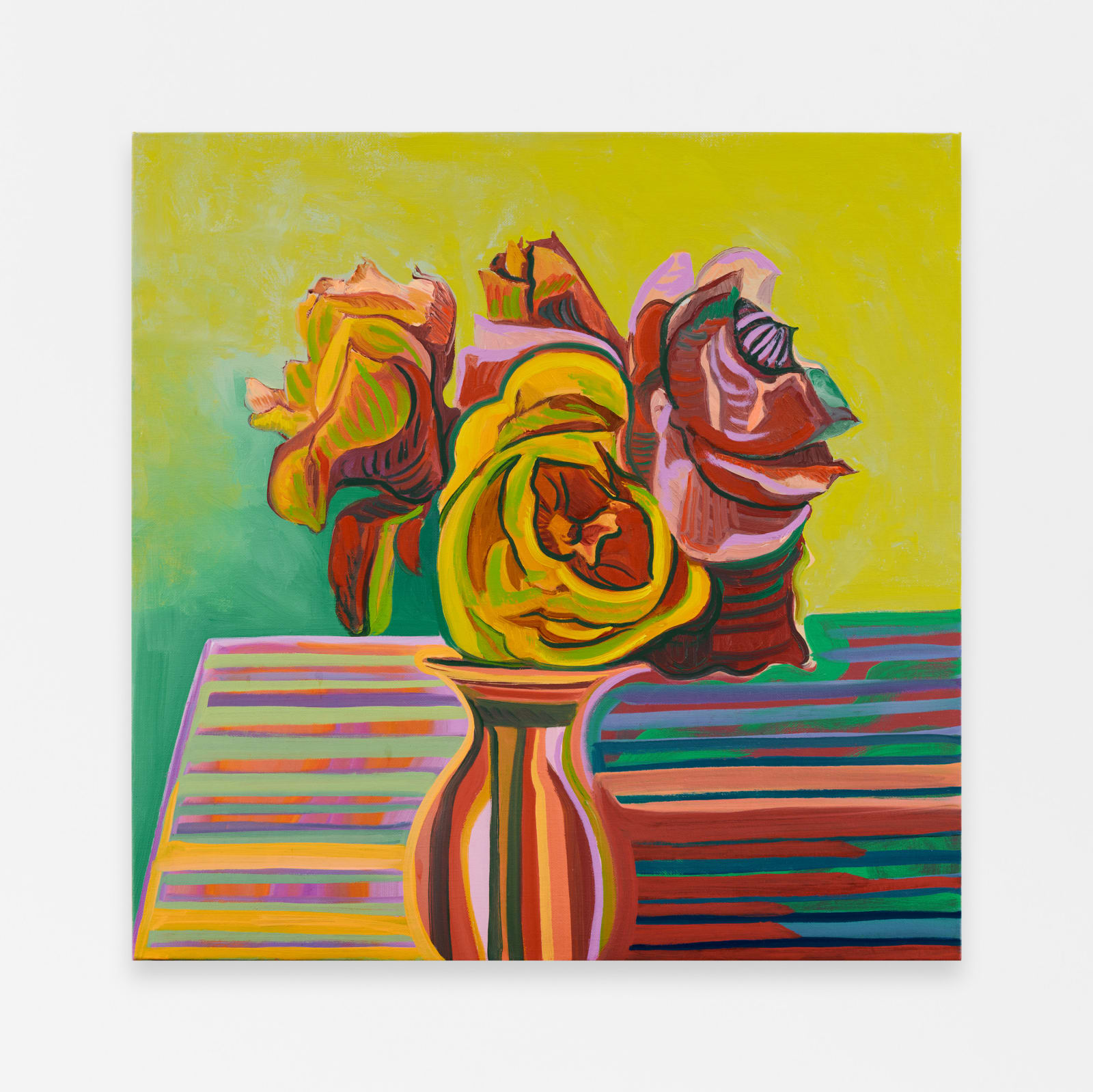 Aliza Nisenbaum, Yellow Stripes, 2025