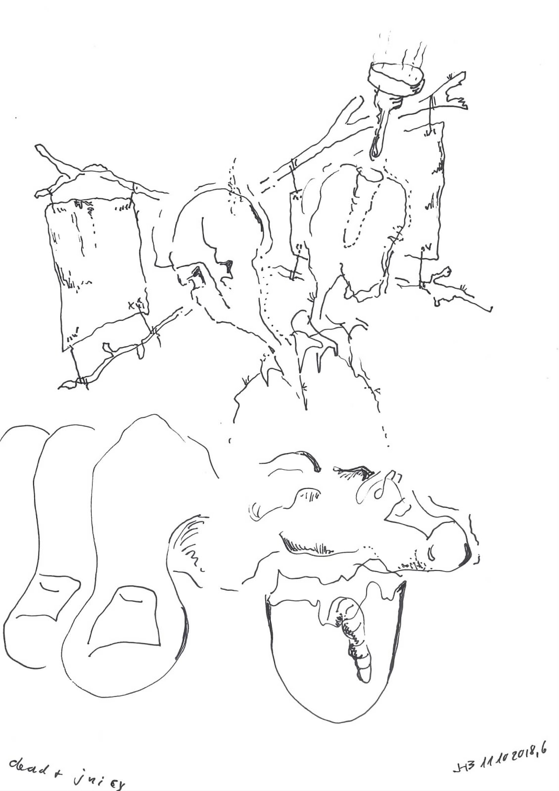 John Bock, Untitled, 2018