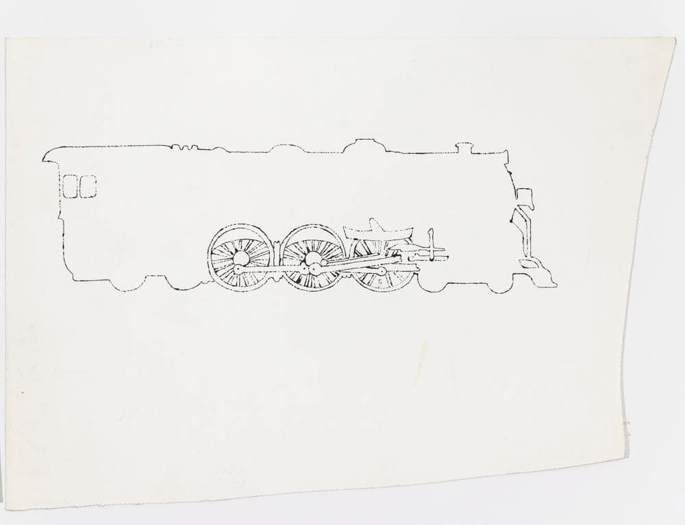 Andy Warhol, Train, ca. 1953