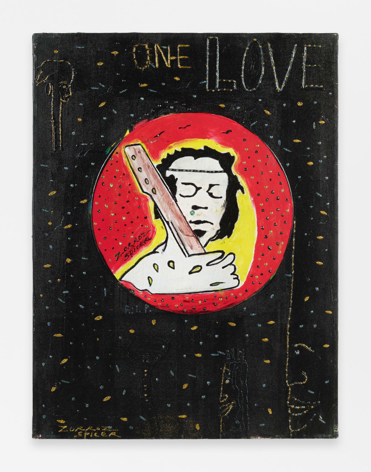 Zorroz Spicer, One Love, n.d.