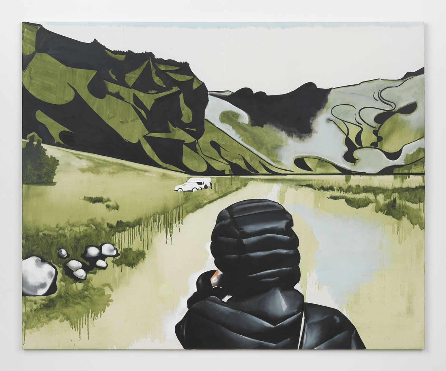 Wilhelm Sasnal, Anka na Islandii (Anka in Iceland), 2016