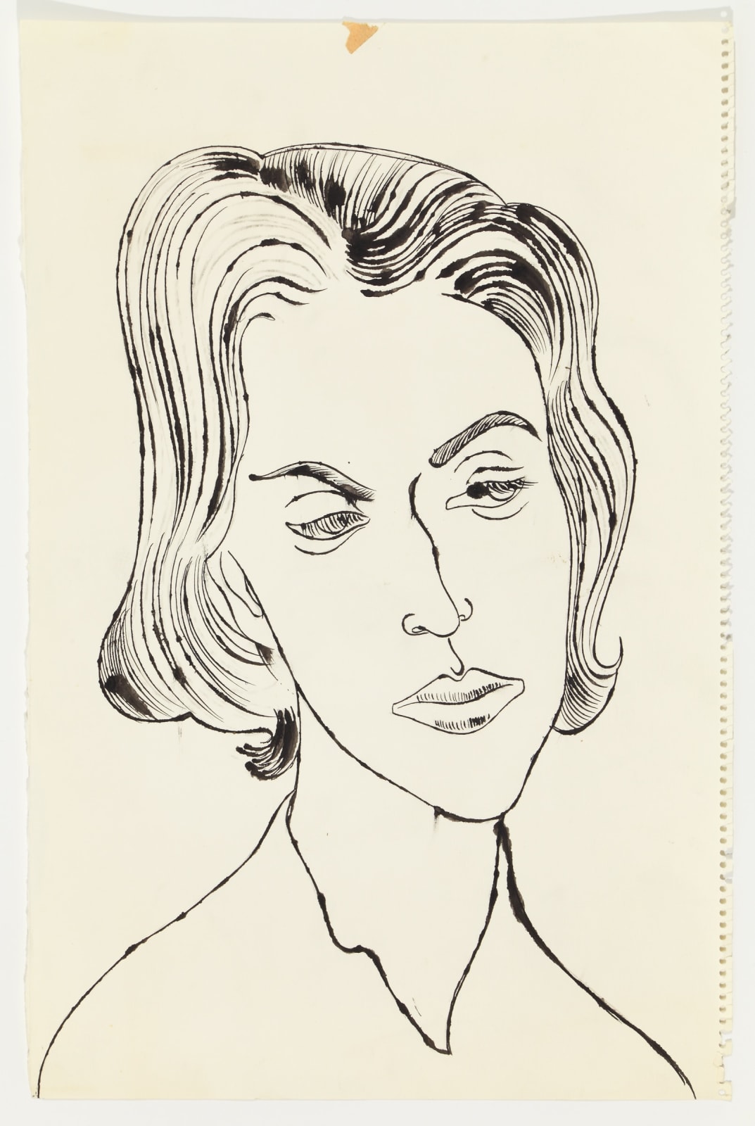 Andy Warhol, Unidentified Female, c. 1957