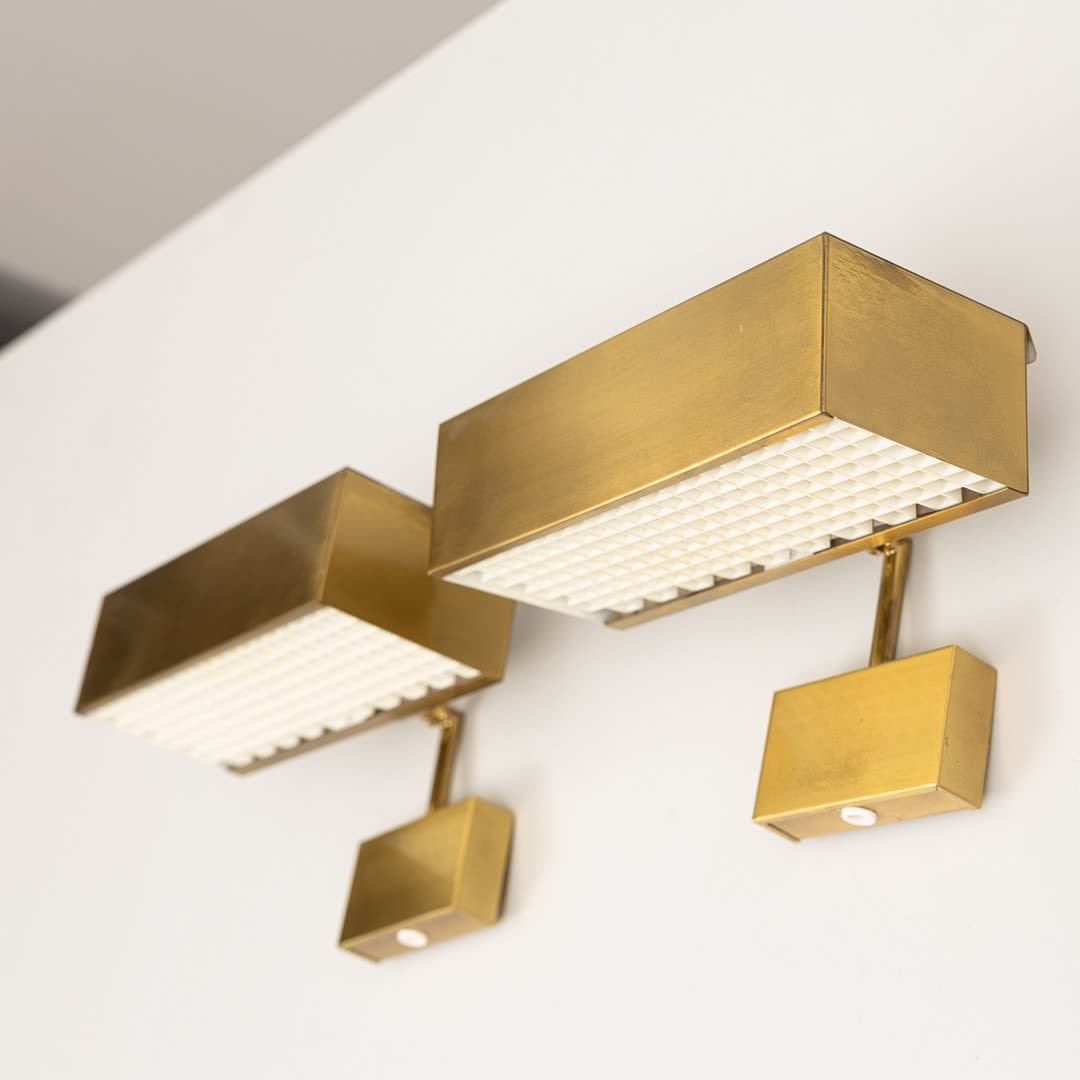 Hans-Agne Jakobsson, A pair of 2776 wall lamps, 1960's