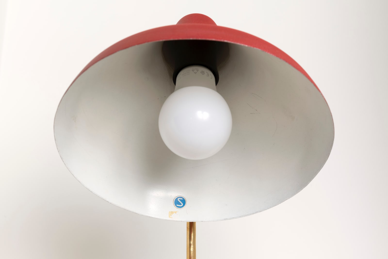 Ewå Värnamo, Red table lamp, 1950's