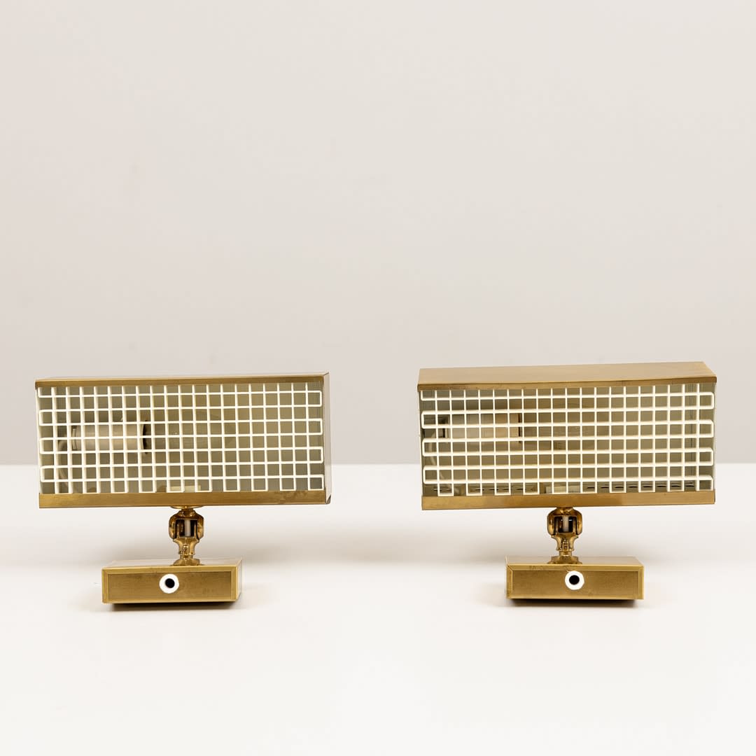 Hans-Agne Jakobsson, A pair of 2776 wall lamps, 1960's