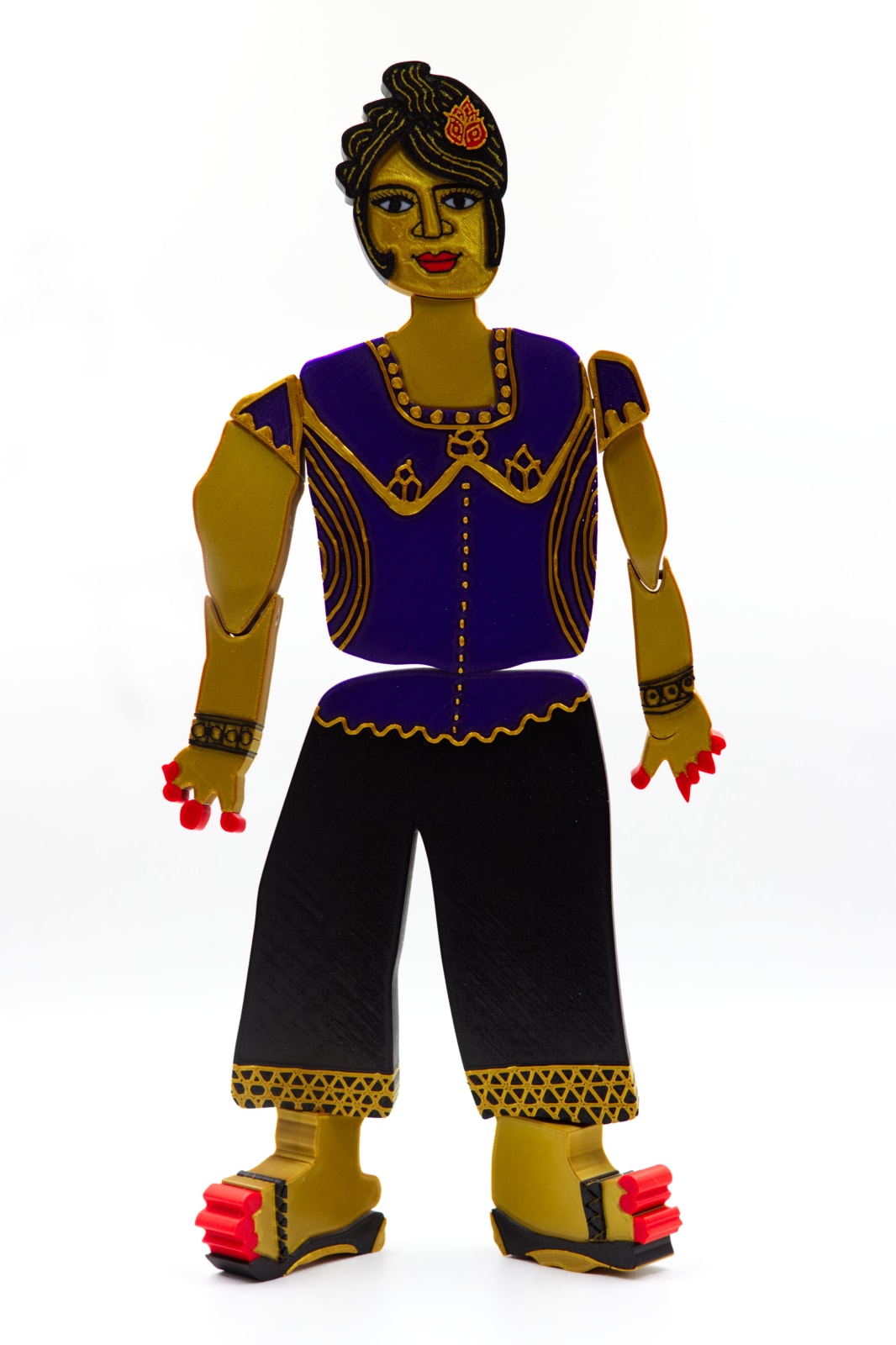 George Burchett, Purple Apsara, 2022