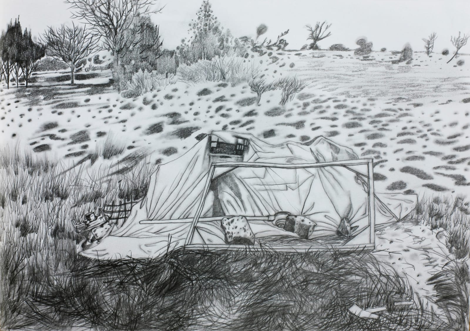 AN Gyungsu (On paper), Scenery, 2013