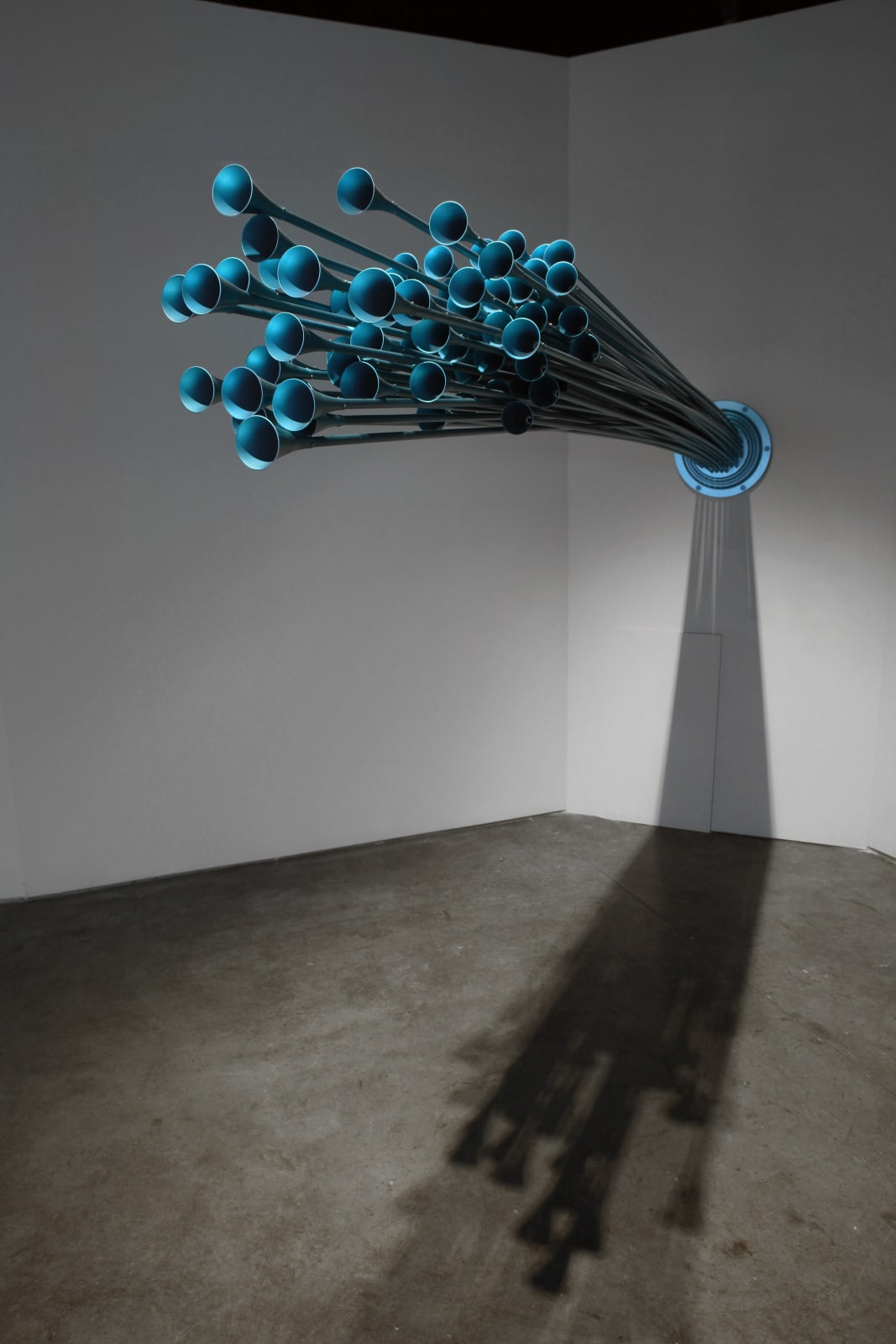 KIM Byoungho, Silent Pollens - blue, 2009