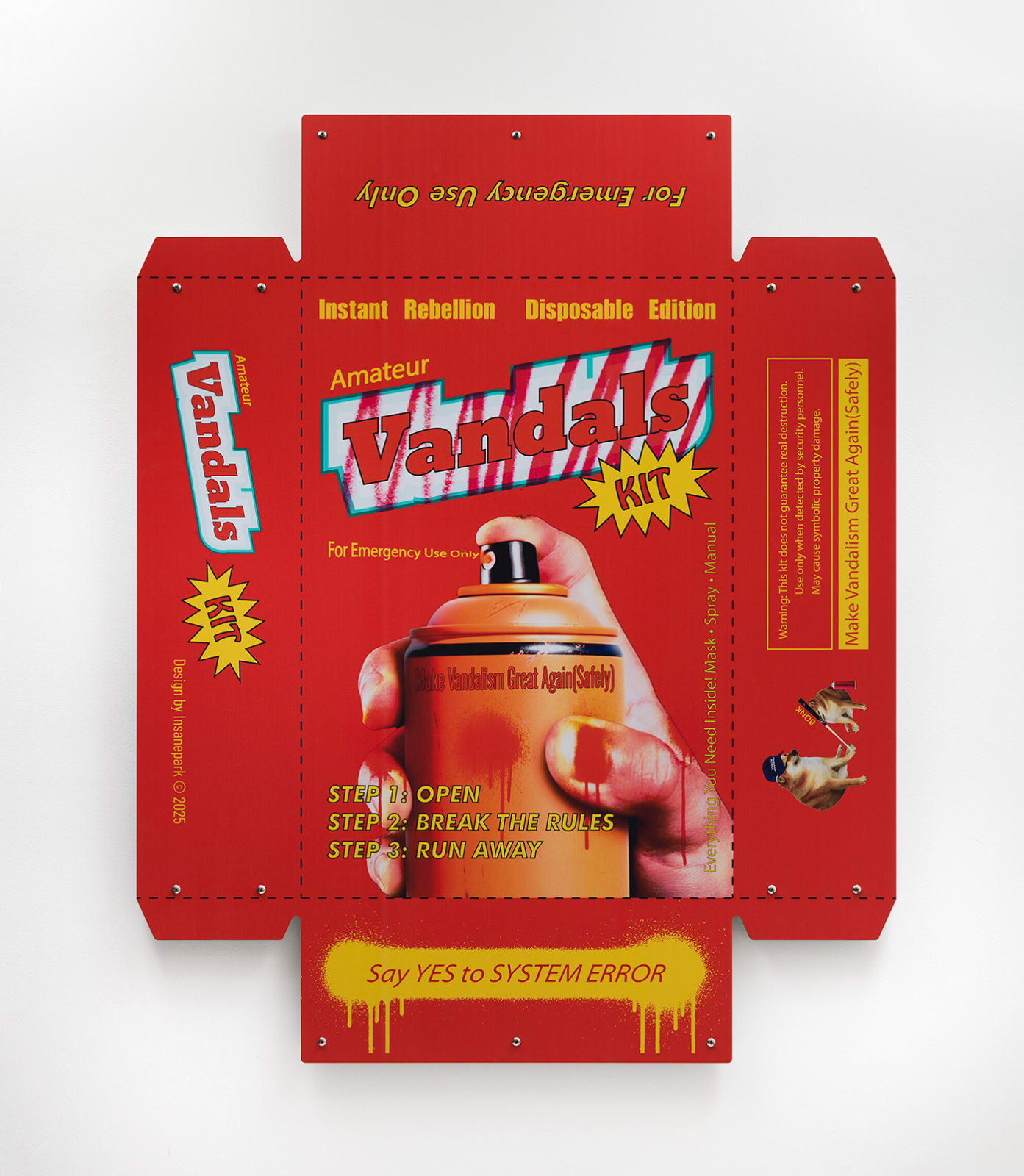 Insane PARK, Amateur Vandal Kit 아마추어 반달러를 위한 키트, 2025
