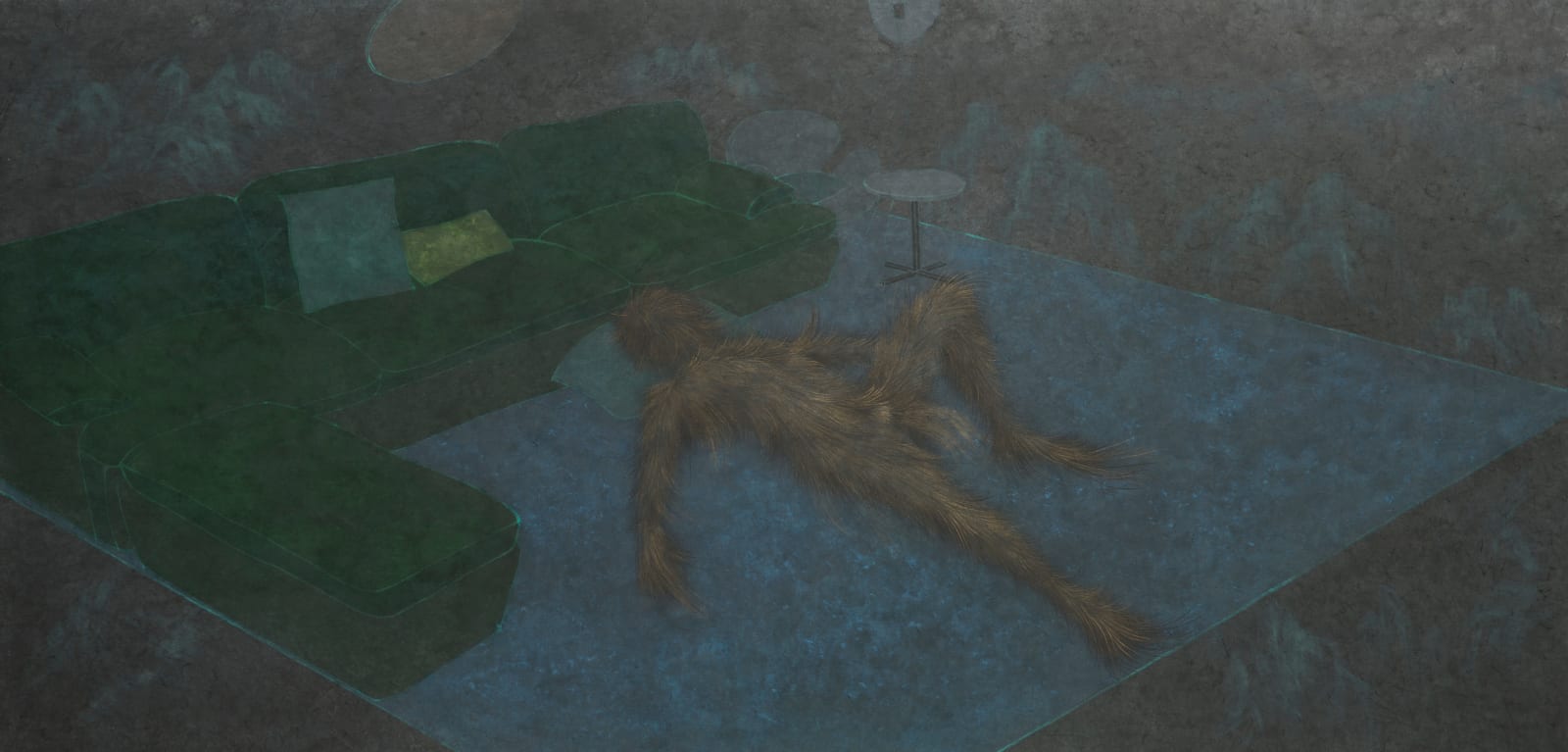 LEE Eunsil, 밤의 달, 2017