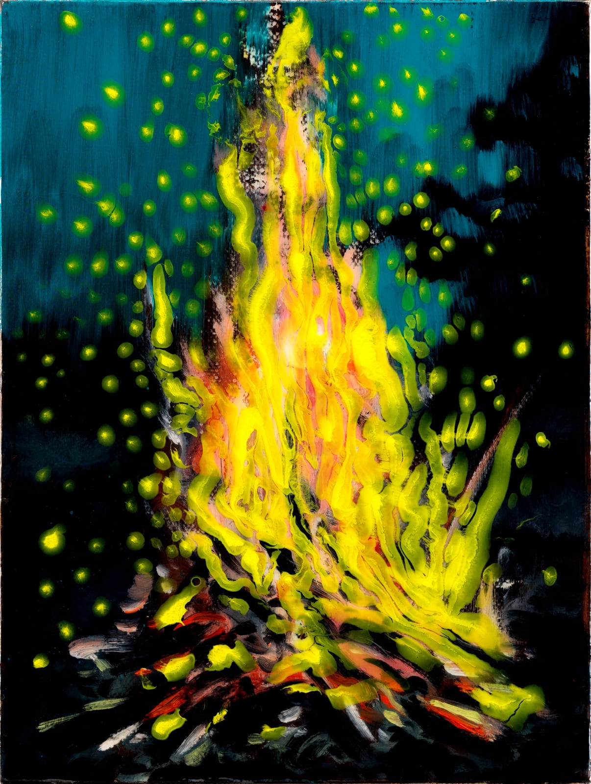 SUN Xun, Time and Space inside the Flame 火焰内部的时空 화염 안의 시공, 2020