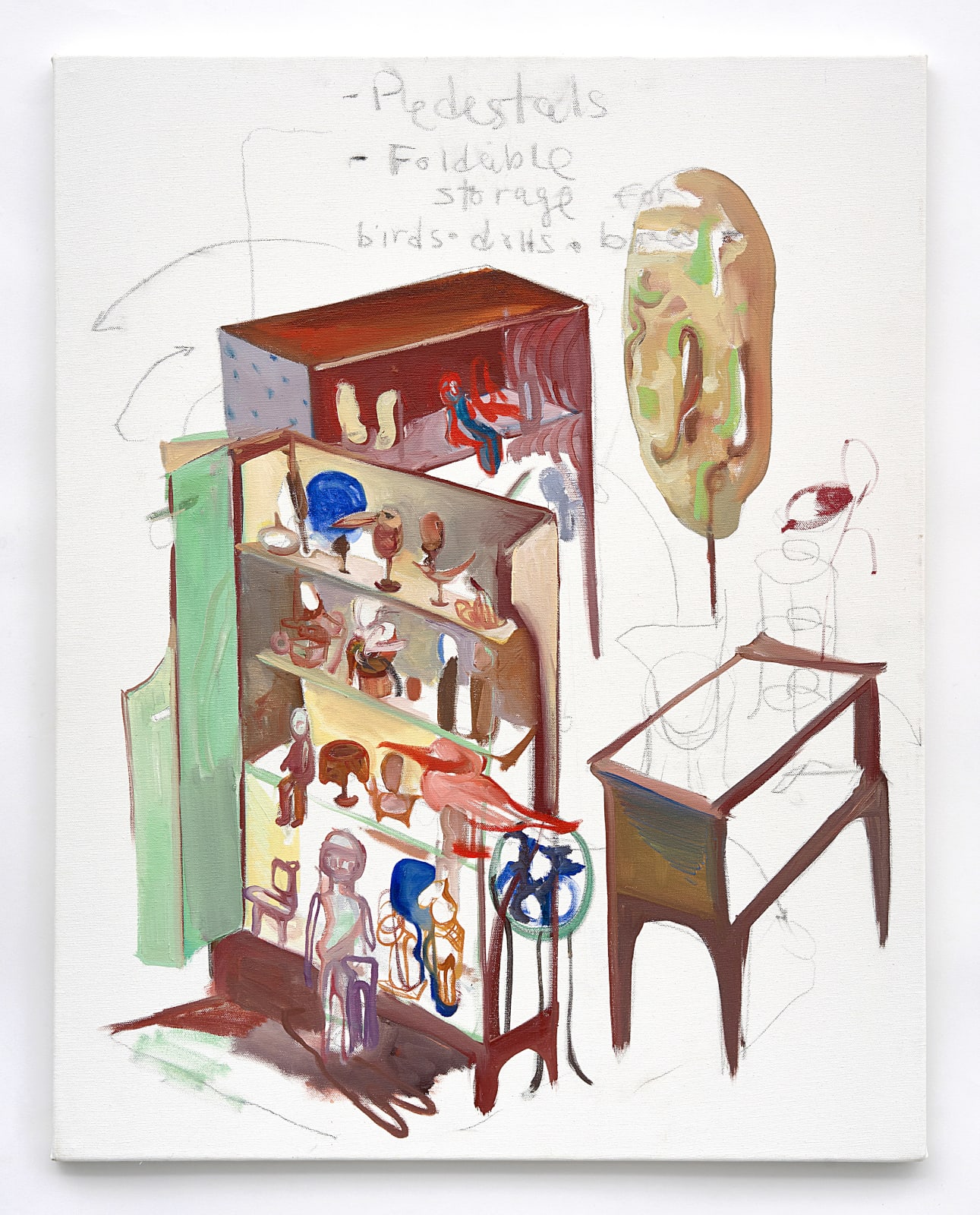 LEE Jihyun, Designing Pedestals, 2019