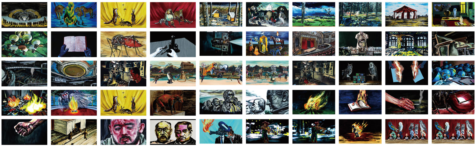 SUN Xun, Shocking Dreams in the Circus 马戏团枭雄 서커스에서의 놀라운 꿈, 2022-2024