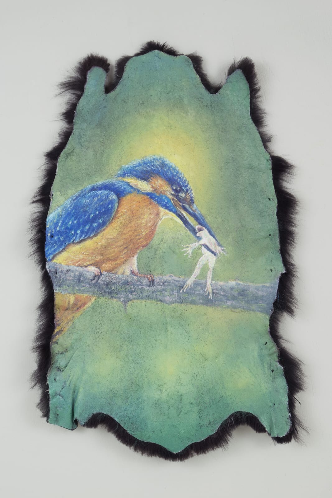 JANG Jongwan, 파랑새와 개구리 | Blue Birds and Frog, 2017