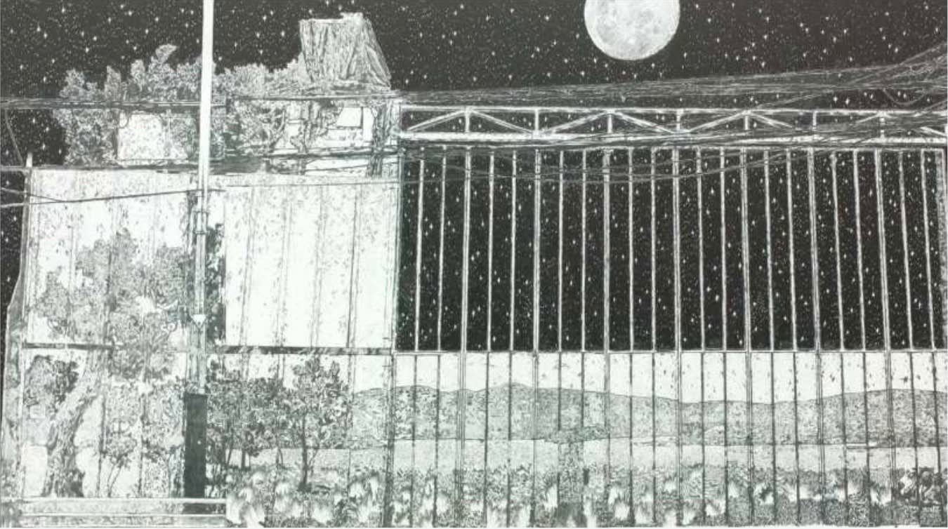 AN Gyungsu (On paper), Barricade, 2010