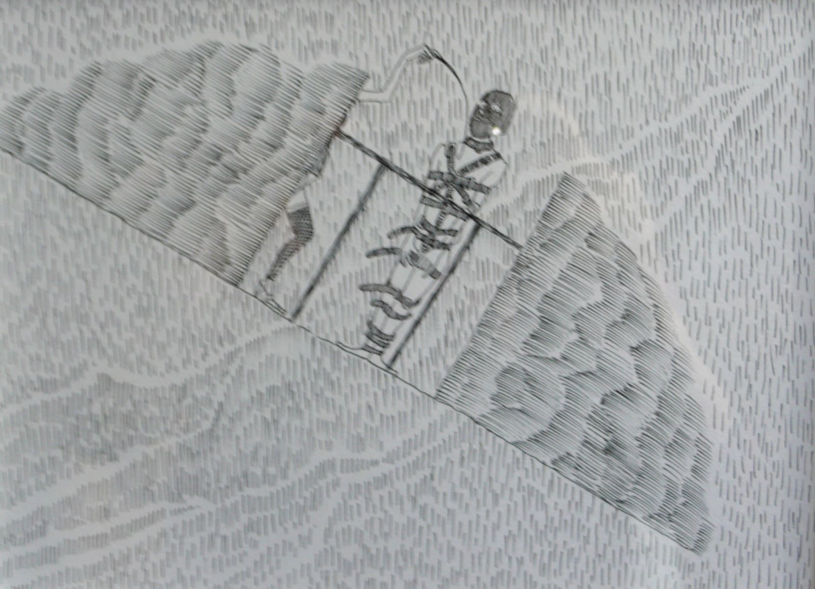 LI Fan, Above the Clouds I - 4 云上的日子 I - 4, 2000