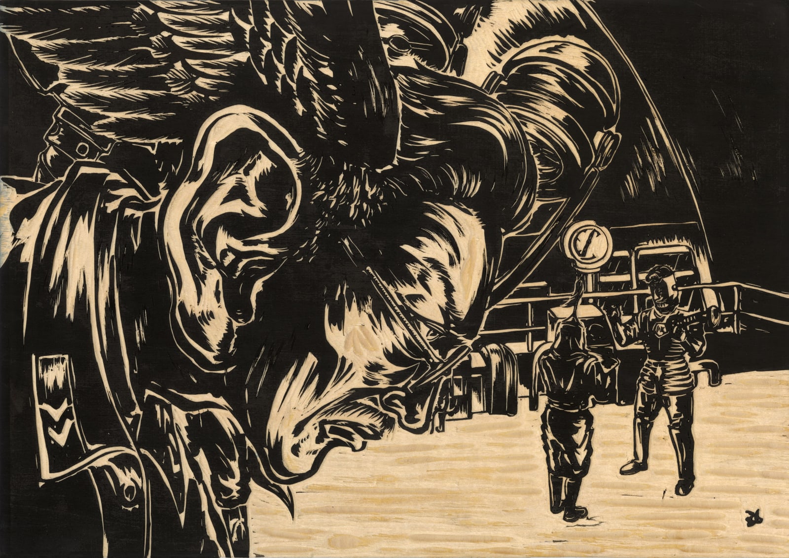SUN Xun, Original Animation Drawings of "Magic of Atlas" - Luocha "魔法星图”螺刹动画原稿 〈마법성도〉 오리지널 애니메이션 드로잉 - 나찰국, 2017-2024