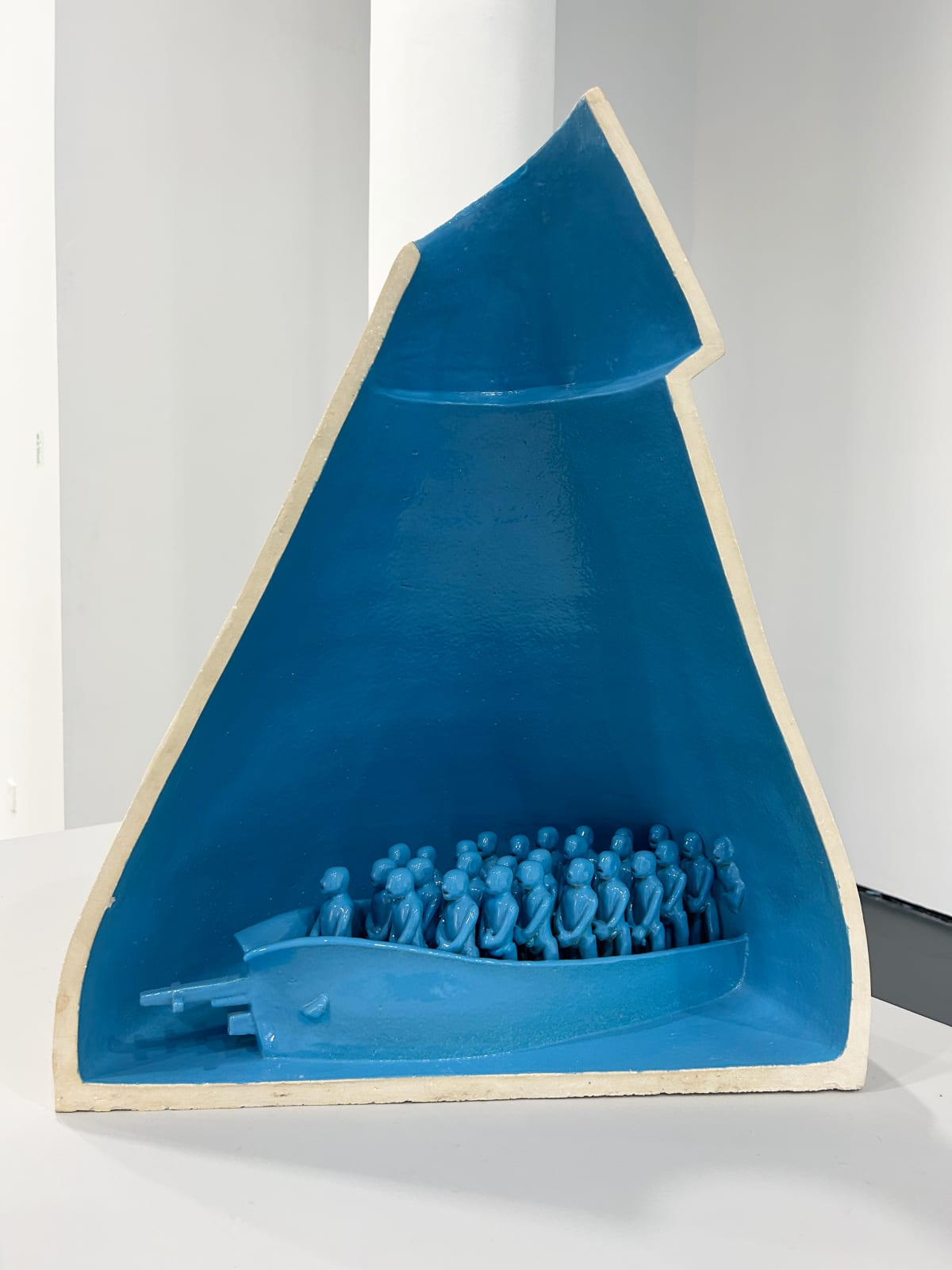 ZHOU Xiaohu, 洞穴论坛 渡舟 Cave Forum, Night vessel, 2021