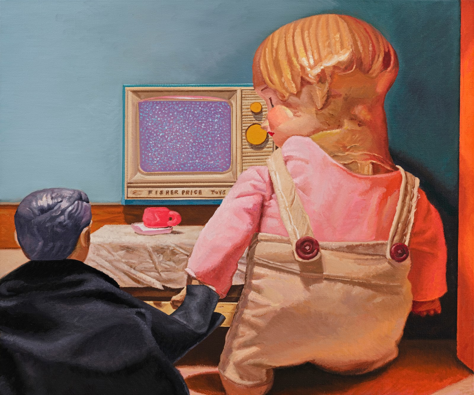 SHIH Yung Chun, The Broken TV in a Hotel Room 호텔 룸의 고장난 TV 旅館裡故障的電視, 2025