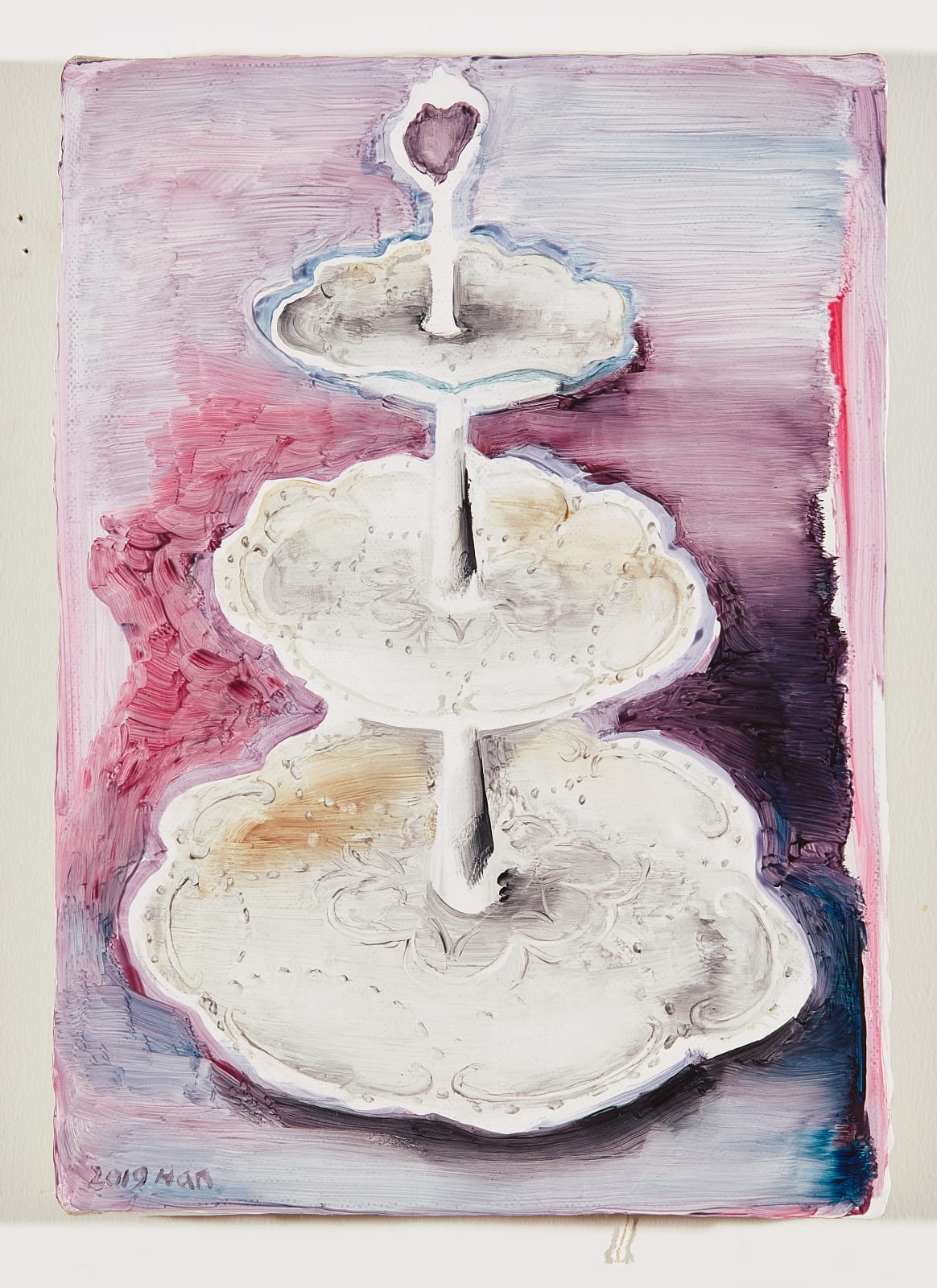 HAN Jiaquan, 塑料点心架(一)| Plastic Snack Stand No.1, 2019