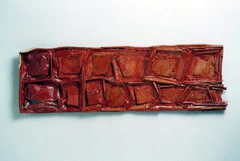 Aono FUMIAKI, Mending, Extension, “Restoration of a lunch pack container collected in Arahama, Miyagi, Japan”, 2003