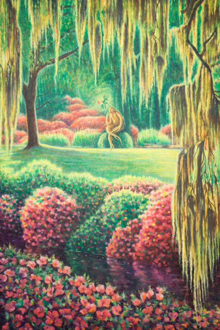 JANG Jongwan, Ginseng Bodhisattva, 2018