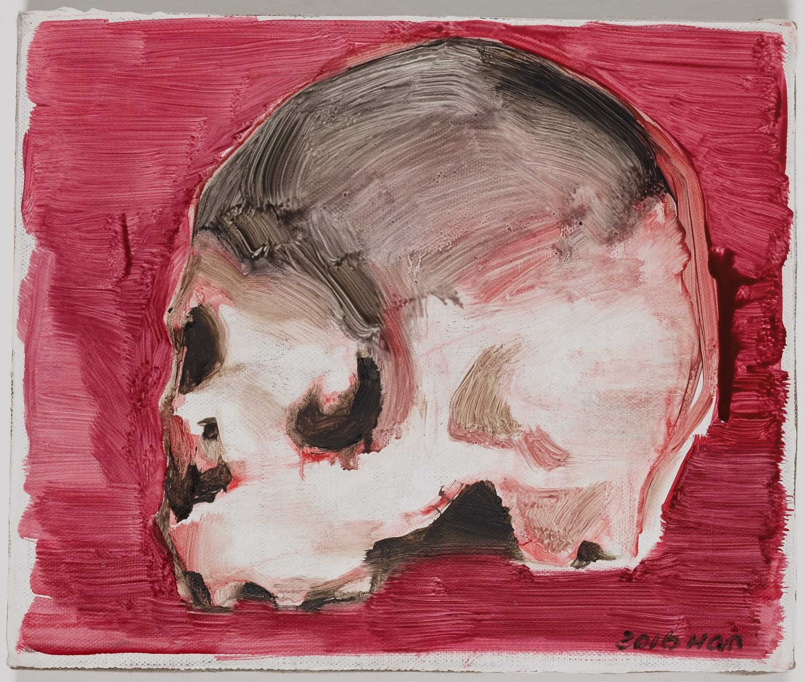HAN Jiaquan, 黑色骷髅 | Black Skull, 2016