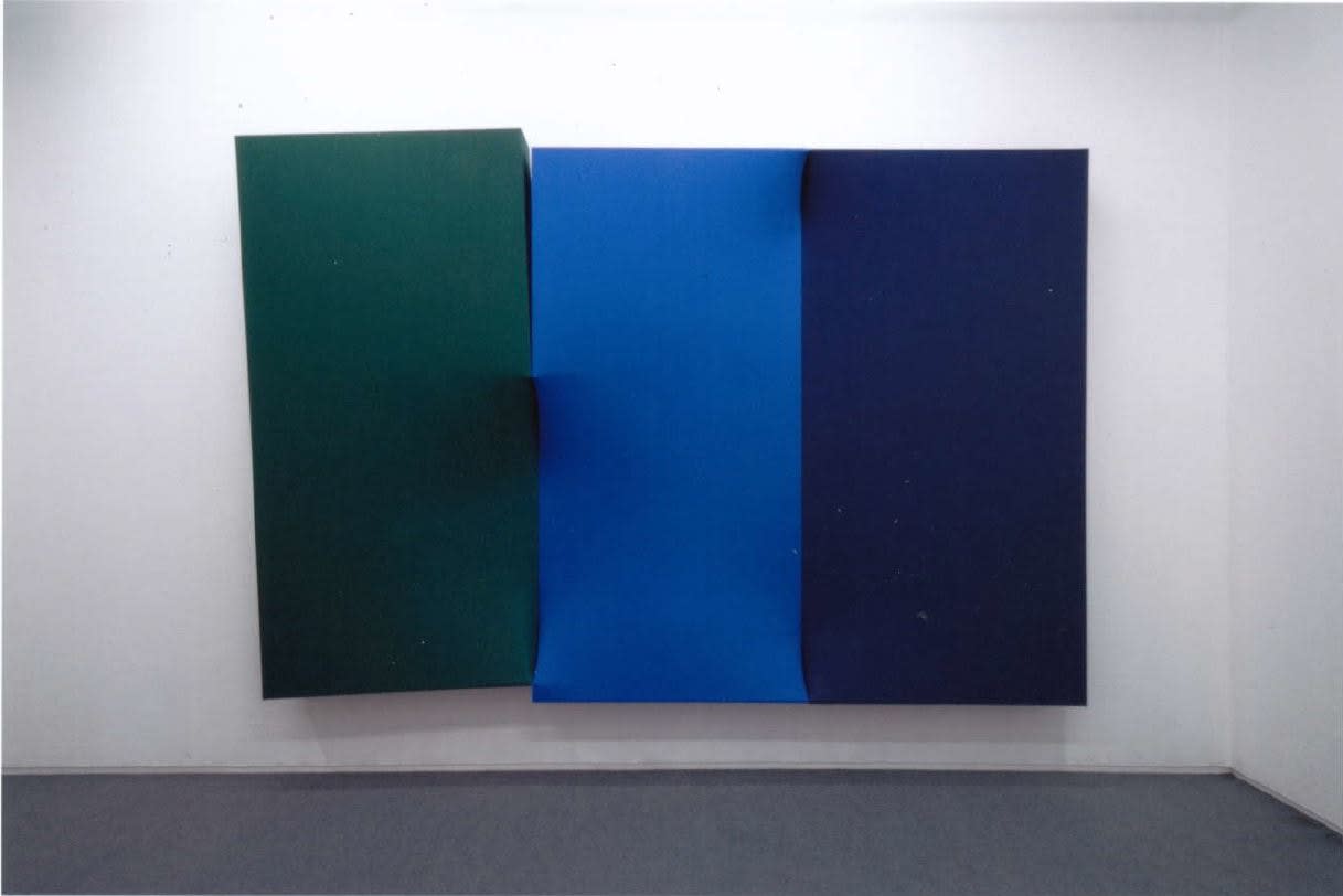 Nobuko Watanabe , green and blue and blue, 2007/ 2016