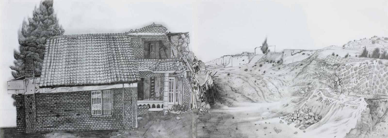 AN Gyungsu (On paper), Scenery, 2013