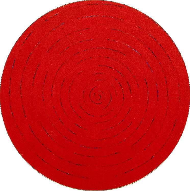 Soungui KIM, Peinture-Cible-Red, 1985-1986