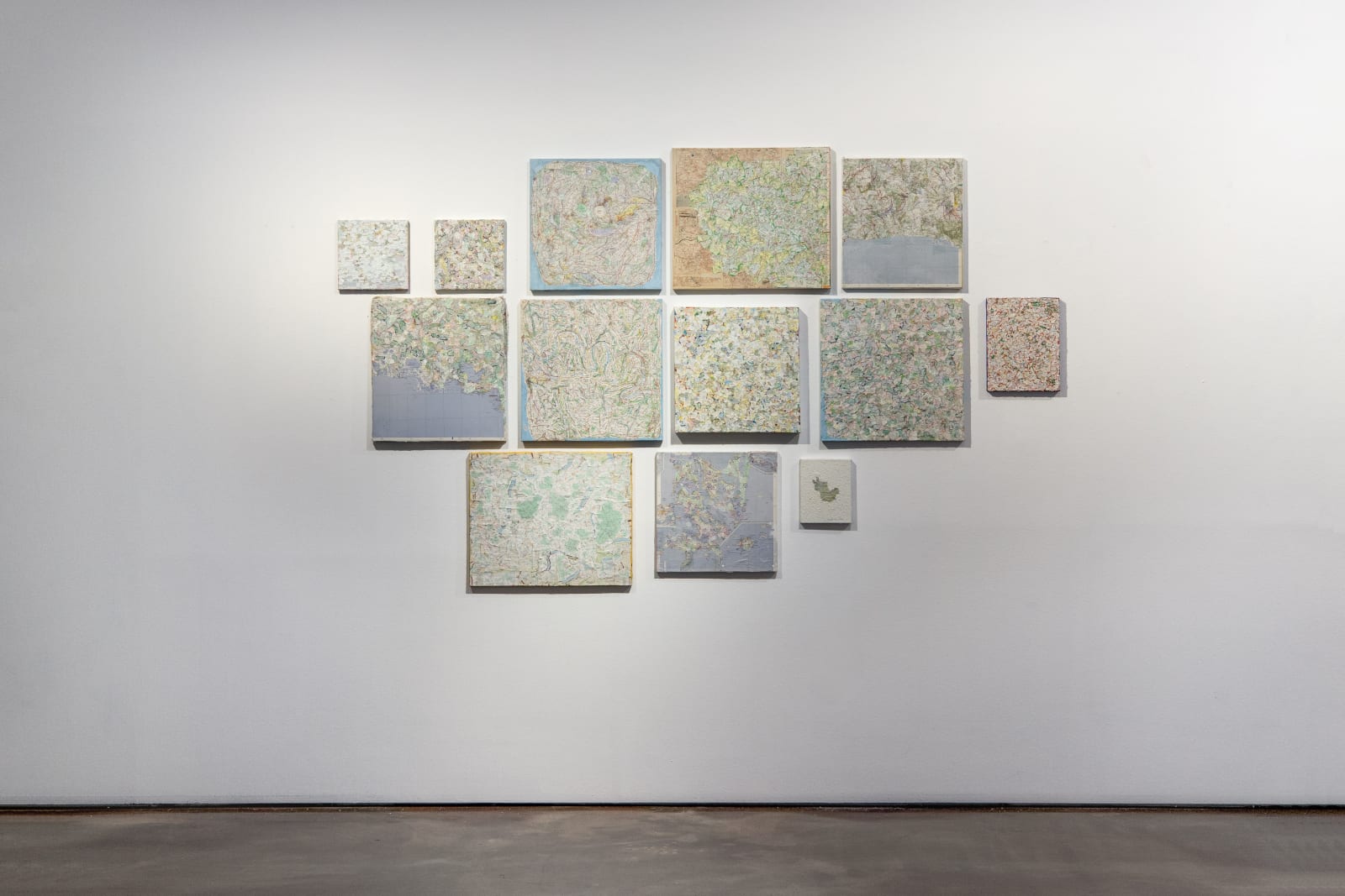 Kim Soungui , Carte du Monde, 1989 - 1990