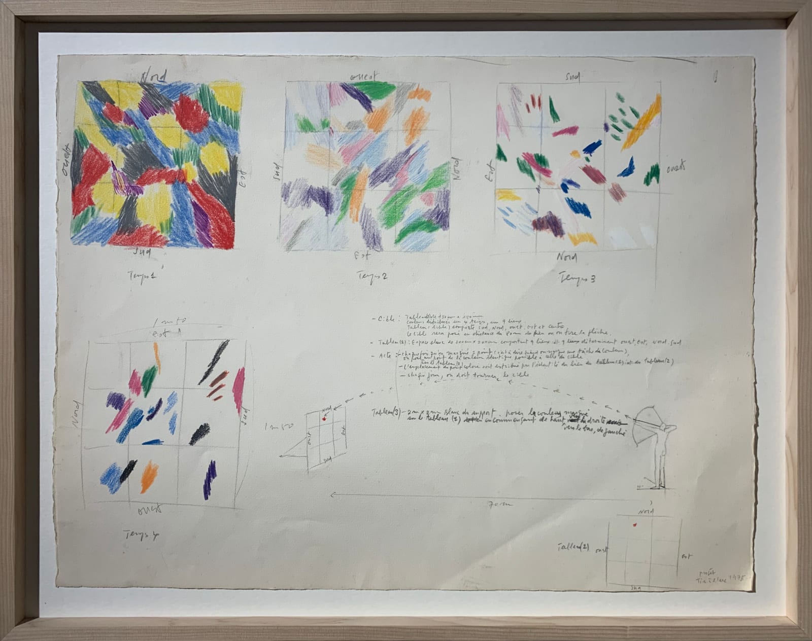 Kim Soungui, 일화(一畫)를 위한 드로잉 | Drawing for I-Hua(One Stroke of Painting) , 1975
