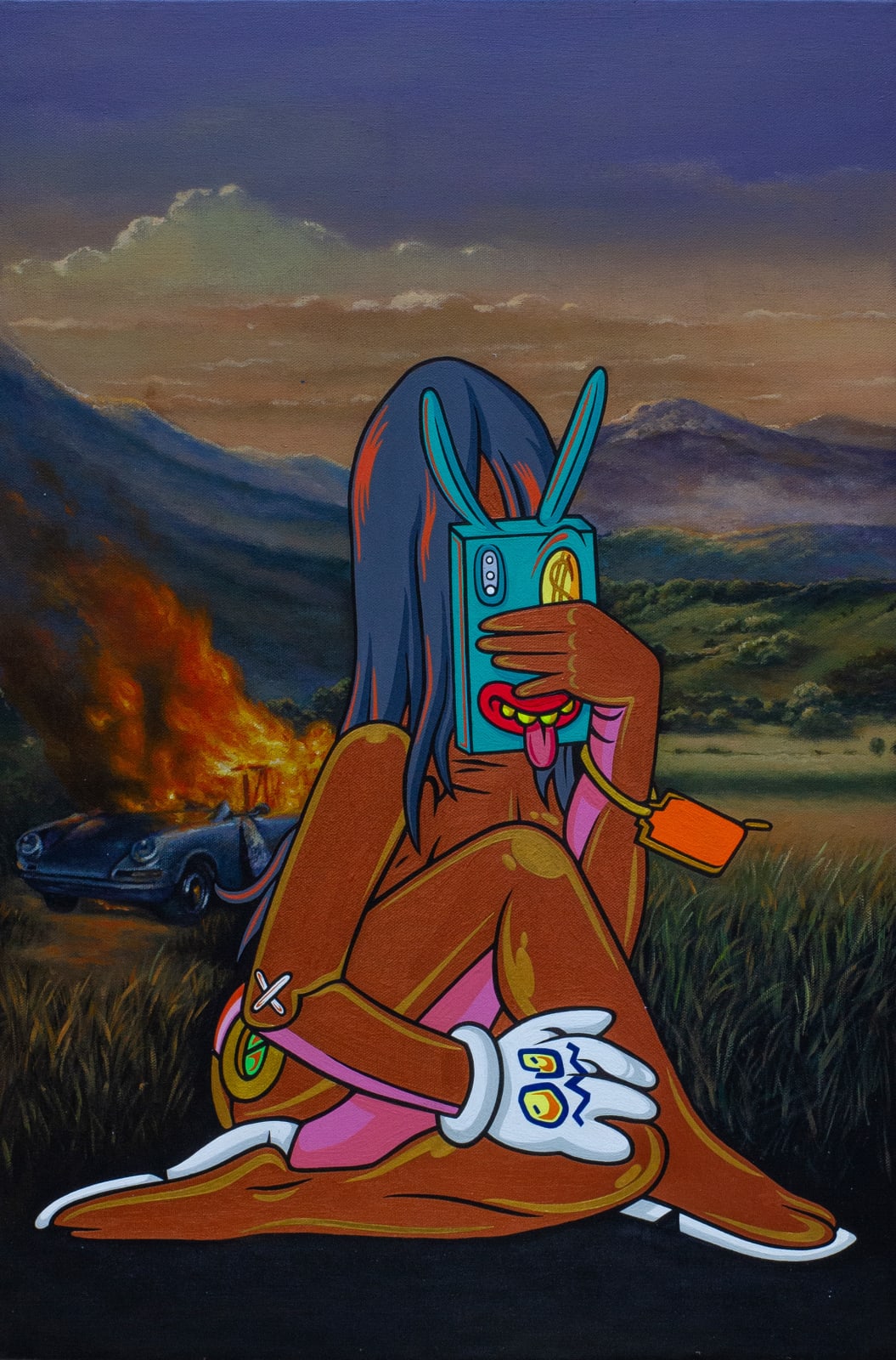 Uji HAHAN, Eve in the Garden of Eden, 2021