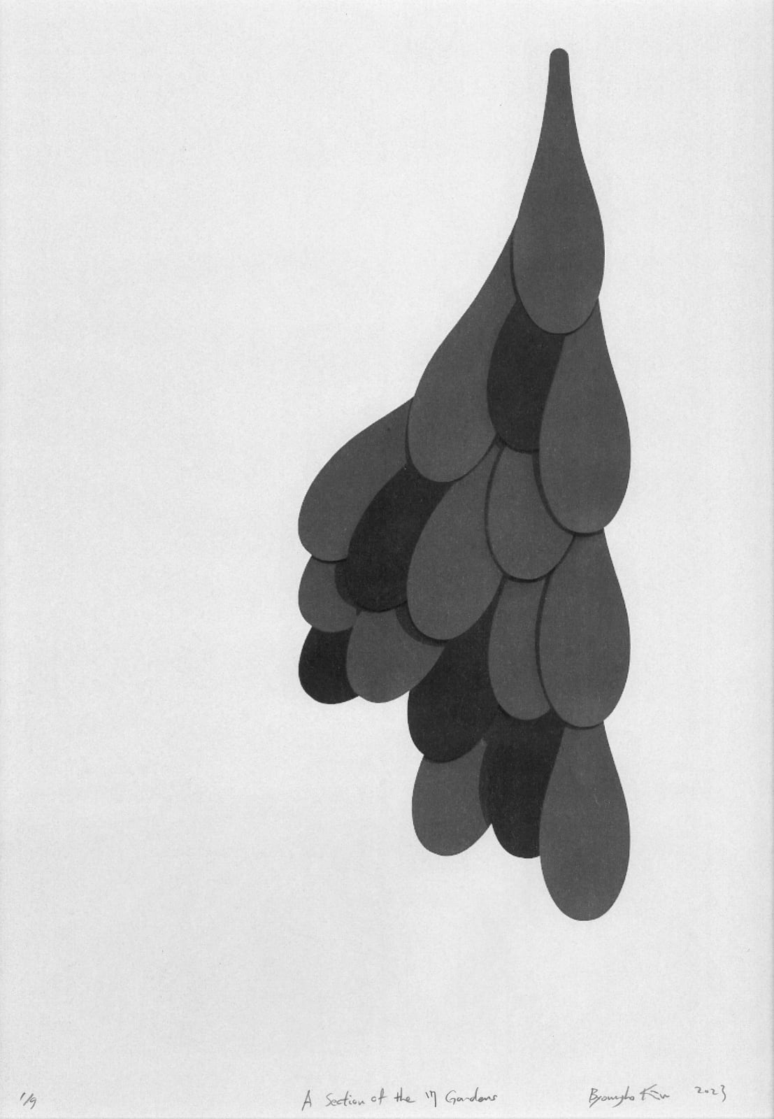 KIM Byoungho, A Section of the 17 Gardens, 2023