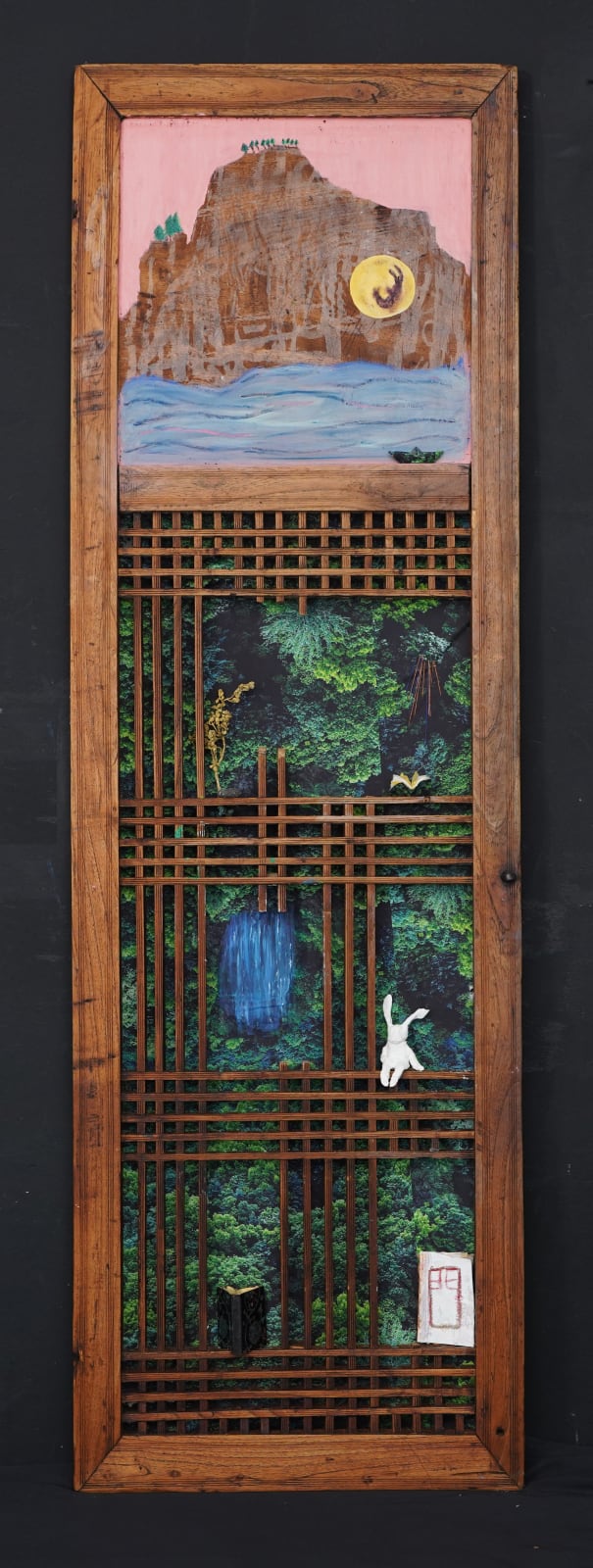BAEK Eunha, Scenery Outside the Window 2 (Latenight Forest, Listening to the Stories From Moon Rabbit)창 밖 풍경 2 (달토끼가 들려주는 이야기를 듣는 밤의 숲) , 2023